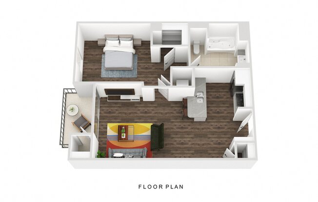 1 bed, 1 bath, 639 sqft, $2,169