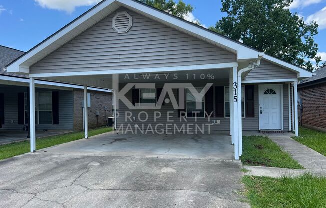 COMING SOON! 3 Bedroom, 2 Bathroom House is Available Now!