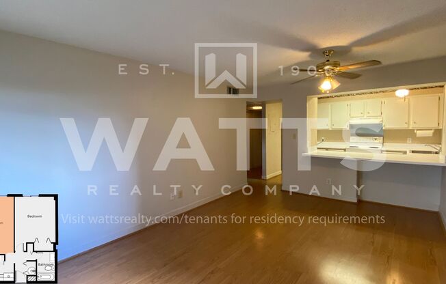1 Bedroom/ 1 Bath condo on Highland Avenue