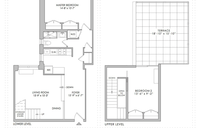 2 beds, 1,168 sqft, $9,795, Unit PHB