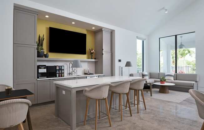 a kitchen and living at Odyssey, Florida