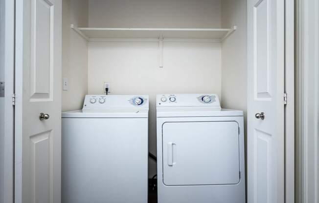 Village at Main Street | 2x2 Full Size Washer and Dryer