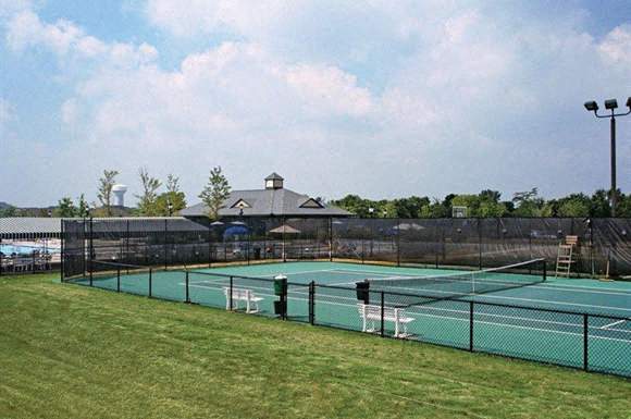 Four Bridges Lighted Tennis Courts at Four Bridges, Liberty Township, Ohio