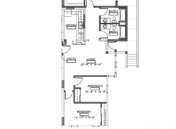 3 beds, 2 baths, 1,291 sqft, $4,170, Unit 02