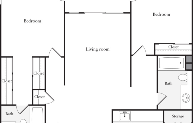 2 beds, 2 baths, 1,112 sqft, $4,215, Unit 245