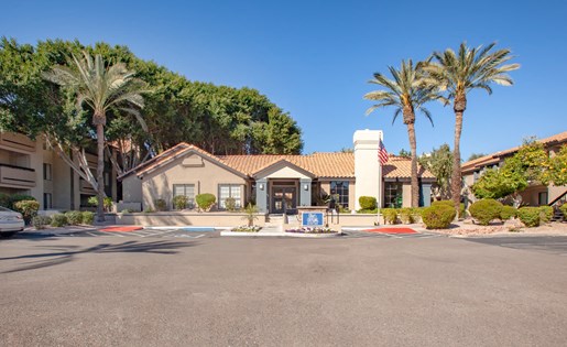 Clubhouse and leasing office exterior