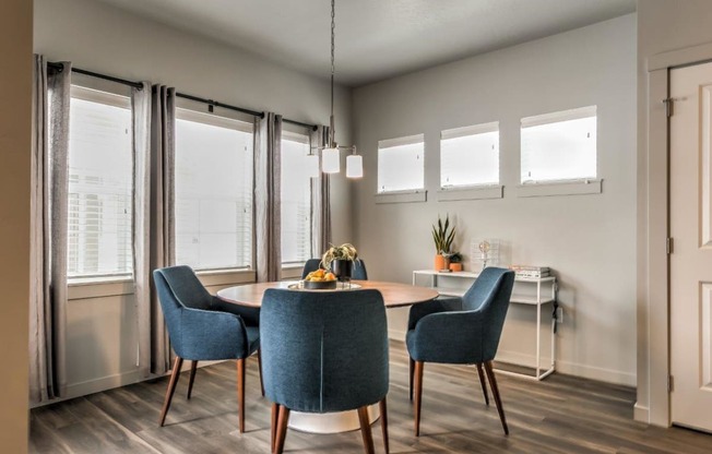Prelude at Paramount Apartments Model Dining Room