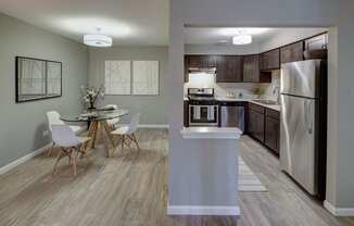 Kitchen Come Dining View at Carol Stream Crossing, Carol Stream, IL, 60188