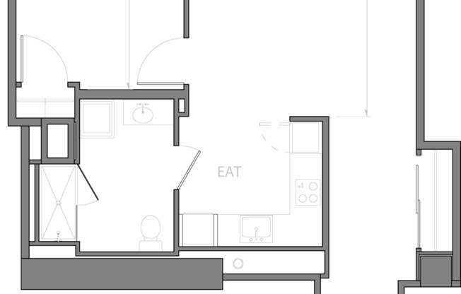 1 bed, 1 bath, 760 sqft, $3,560, Unit 600