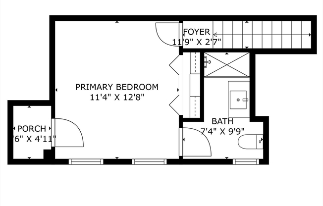 3 beds, 2 baths, 1,565 sqft, $4,500, Unit 1