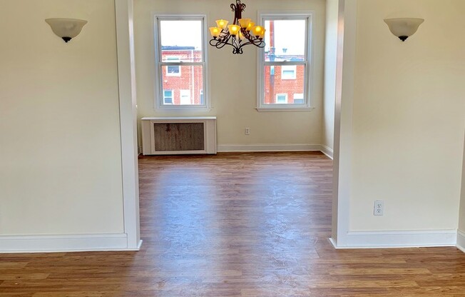 Bright Porch Front Home in East Baltimore