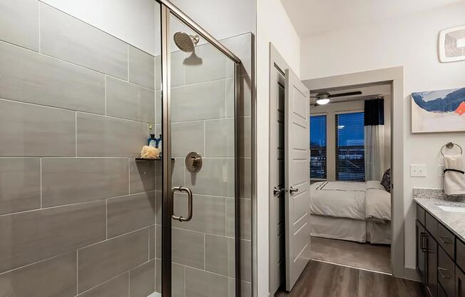 Glass Walk In Shower