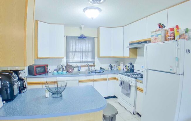 3D Tour Available-Spacious Home Near Bill Synder Stadium! Fenced-in Yard + Attached Garage + Washer & Dryer! Available August 1st!