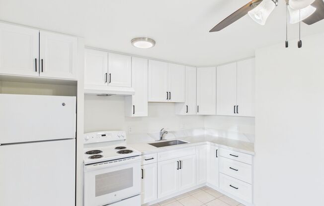 One and two bedroom spacious units