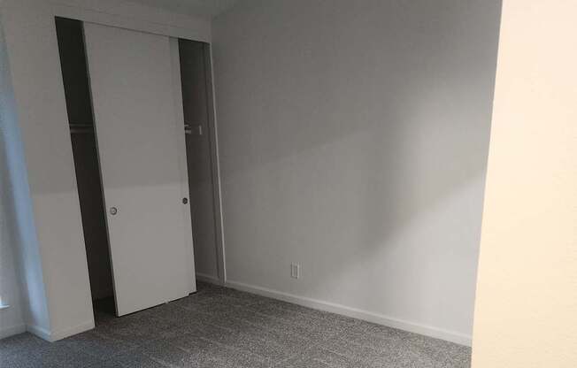 2x2D Primary bedroom with carpet and closet