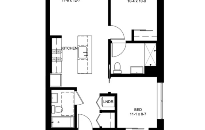 2 beds, 2 baths, 788 sqft, $3,500, Unit 3449-406