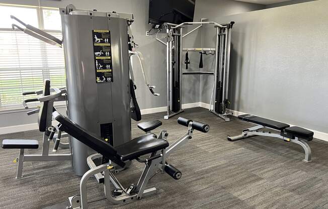 Fitness Center Machines at Audubon Oaks, Lakeland, FL