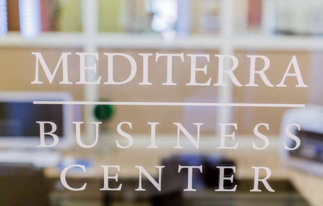 Mediterra Apartment Homes Lifestyle - Business Center