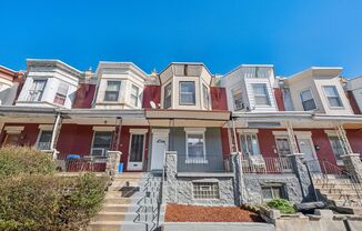 Beautiful Prime West Philadelphia porch front
