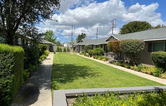 Single-story Two Bedroom, One Bath with Interior Laundry & Private backyard