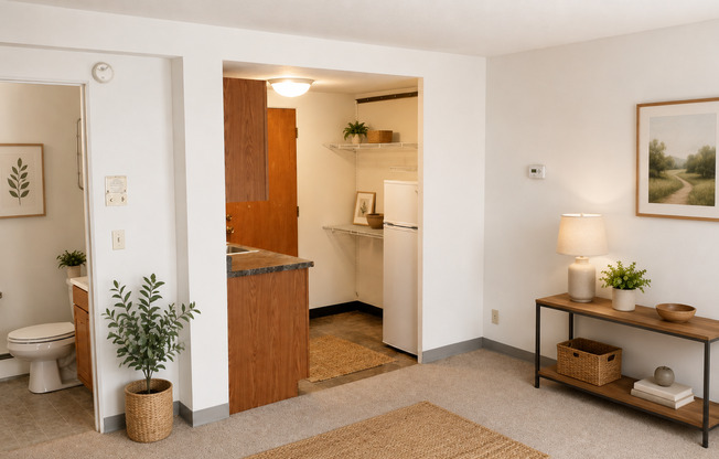 Studio, 1 bath, 350 sqft, $1,115, Unit 121-2B