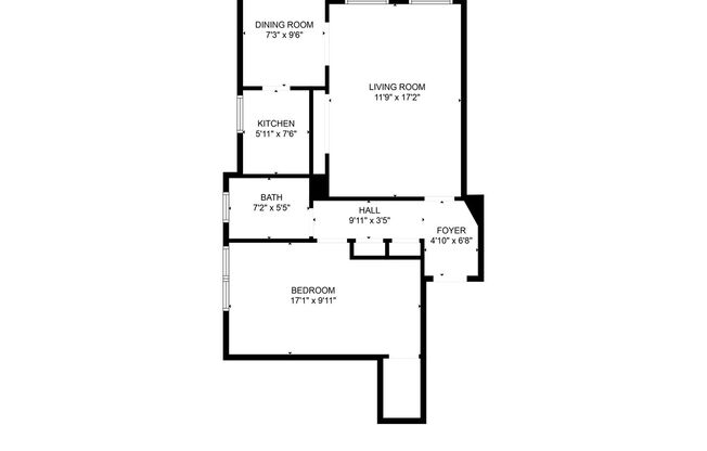 1 bed, 1 bath, 600 sqft, $1,038, Unit 403