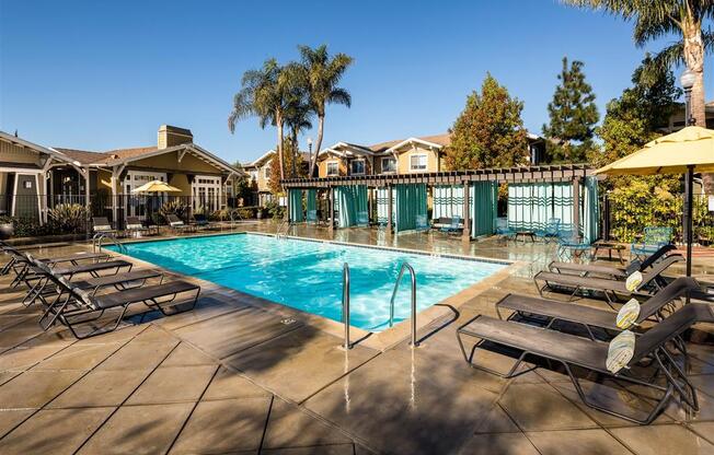 pool at Montiavo, California