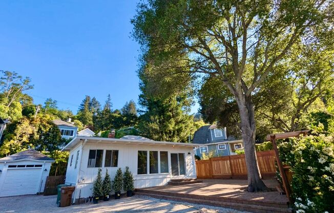 CHARMING THREE BEDROOM ONE AND HALF BATH HOME NEAR OLD TOWN CORTE MADERA