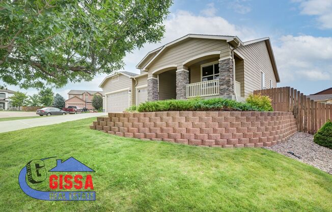 Beautiful ranch style home available to move in now!