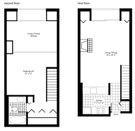 1 bed, 1 bath, 729 sqft, $3,073