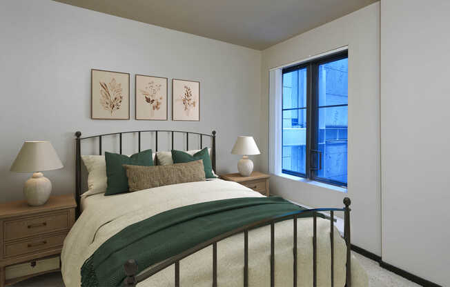 Bedroom with Hard Surface Flooring