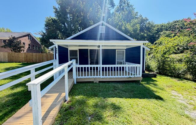 2bd/1ba House off Hwy 3 near Downtown Kannapolis