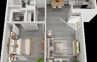 1 bed, 1 bath, 600 sqft, $929