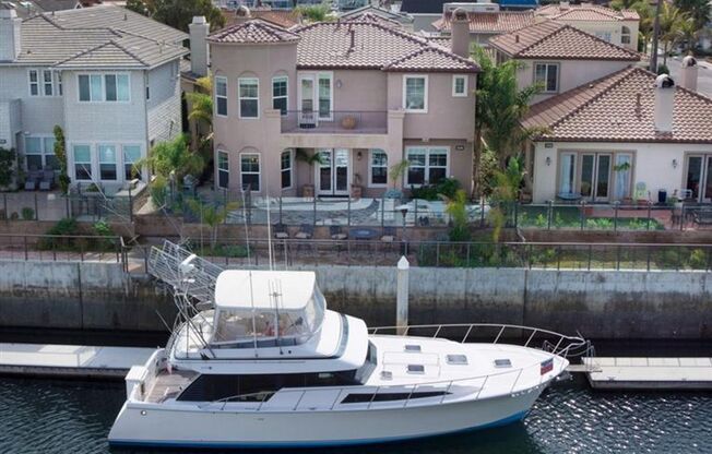 Large home on the waterway