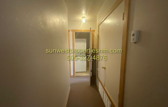 2 Bedroom, 1 Bath Duplex