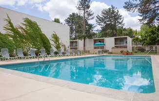 Resort Inspired Pool at Diablo Pointe, California