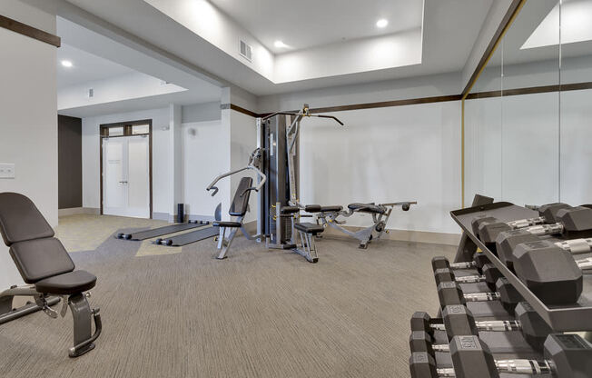 Two Level Fitness Center at The Edison at Wheat Ridge, Colorado, 80033