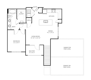 1 bed, 1 bath, 779 sqft, $1,350