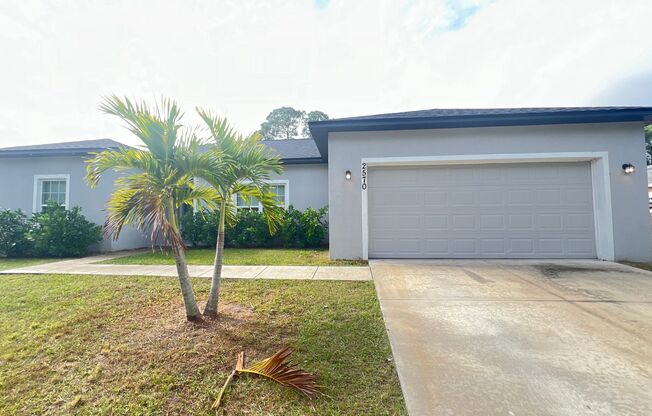 Immaculate 3-Bedroom, 2-Bathroom Home in Palm Bay