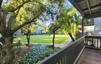Lovely two bed, two bath condo with garden views