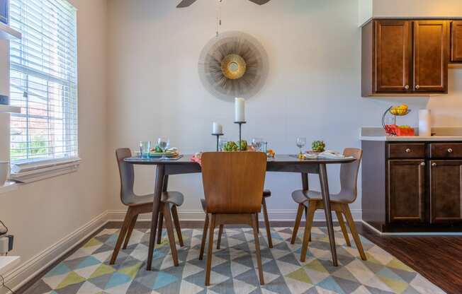 Elegant Dining Space at Hamilton Square Apartments, Westfield, IN
