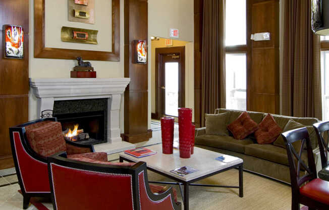 Clubhouse with Fireplace