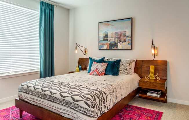 Beautiful Bright Bedroom With Wide Windows at Spoke Apartments, Atlanta, 30307