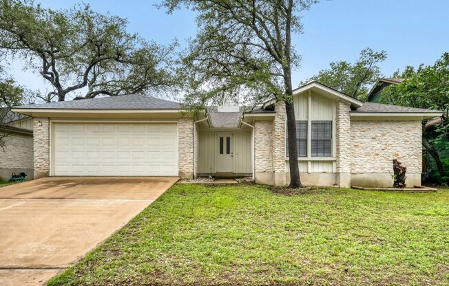 Single story 3 bedroom 2 bath home in Gracywoods