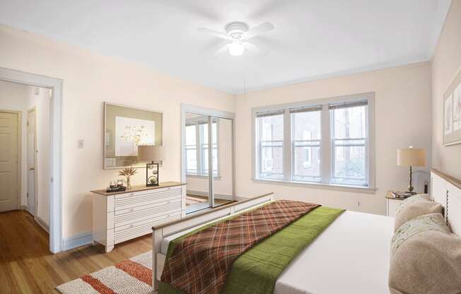 Wolcott Court Bedroom