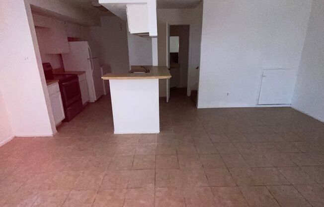 1 bed 1.5 bath