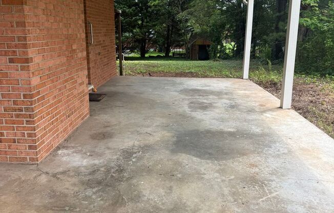 3 BR Brick Home