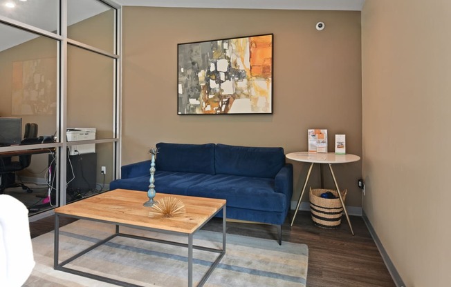 Clubhouse sitting area at Heritage Hill Estates Apartments, Cincinnati, Ohio 45227