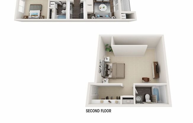 2 beds, 2 baths, 1,050 sqft, $1,450, Unit *20-2634