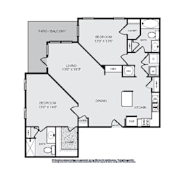 2 beds, 2 baths, 1,280 sqft, $2,074